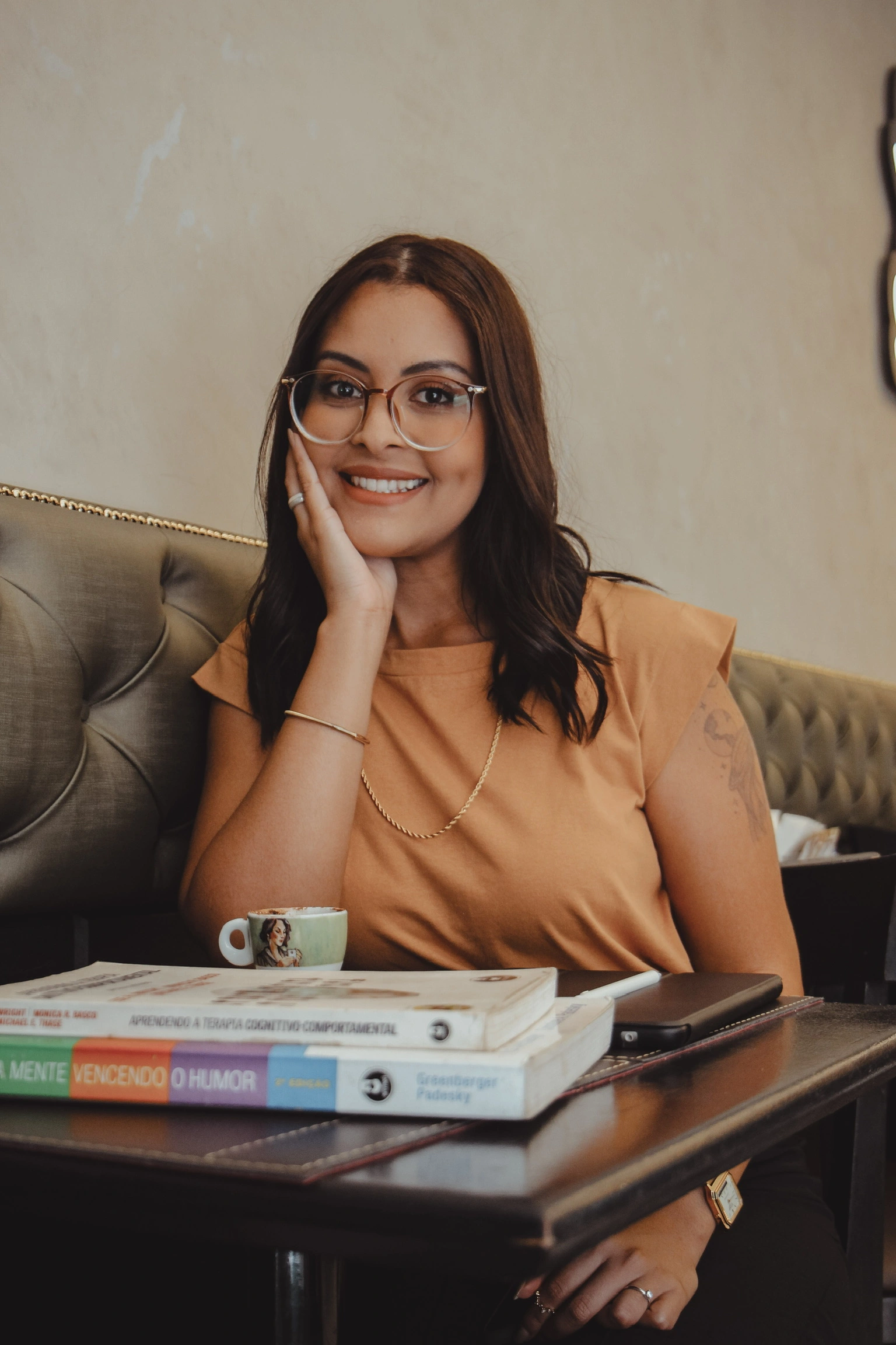 Stephany Correia em consultório